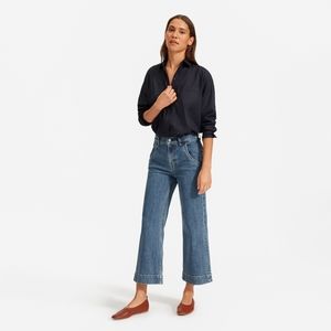 EUC Everlane Wide Leg Crop Jeans 27